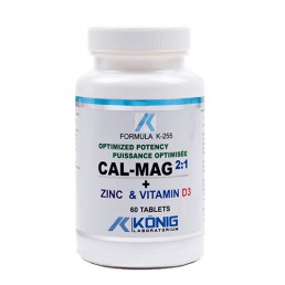 Cal-Mag 2:1 optimális hatékonyságú kálcium, magnézium, cink és D vitamin